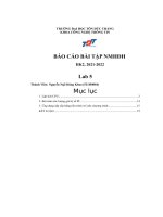 báo cáo bài tập nhập môn hệ điều hành lab 5 2