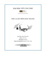 tiểu luận môn đàn tranh 6