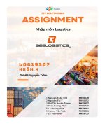 tiểu luận tổng quan và chức năng hoạt động của doanh nghiệp bee logistics