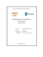 information technology assignment 1 unit security