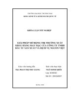 giải pháp mở rộng thị trường xuất khẩu mặt hàng may mặc của công ty tnhh đầu tư sản xuất và dịch vụ nguồn việt