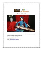 tiểu luận môn đàn tranh