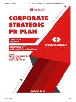 giao trình hoạch định chiến lược pr
