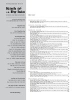 Factor influencing the brand value of Tuong Binh Hiep traditional lacquer village in Binh Duong Province / Nguyen Minh Tuan