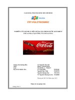 tiểu luận nghiên cứu hành vi tiêu dùng sản phẩm nước giải khátcoca cola tại công ty coca cola