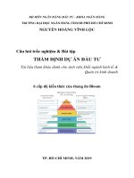 Tài liệu tham khảo: Câu hỏi trắc nghiệm và Bài tập Thẩm định dự án đầu tư