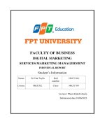 Faculty Of Business Digital Marketing Services Marketing Managerment Individual Report.pdf