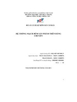 đồ án cuối kì môn iot cơ bản hệ thống mạch đếm sản phẩm trên băng chuyền