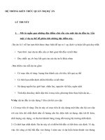 hệ thống kiến thức quản trị dự án - Môn Quản trị dự án