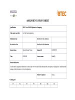 btec level 5 hnd diploma in computing unit 16 cloud computing