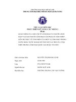 Bài tập lớn môn phát triển kỹ năng cá nhân 2 - EG41 - ĐẠI HỌC MỞ HN (8,5 Điểm)