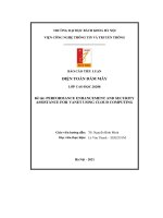 performance enhancement and security assistance for vanet using cloud computing