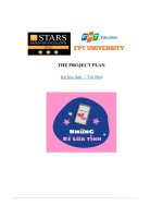 the project plan kẻ lừa tình trò đời