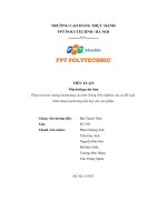 tiểu luận phân tích môi trường marketing của kem tràng tiền nghiên cứu và đề xuấtchiến thuật marketing hỗn hợp cho sản phẩm