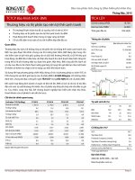 BÁO CÁO PHÂN TÍCH CÔNG TY  BẢO HIỂM PHI NHÂN THỌ THÁNG BẢY, 2015