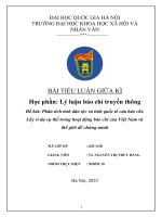 tính dân tôc và tính quốc tế trong báo chí nhóm 10