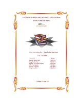 phân tích kết quả người tiêu dùng thực tế công ty cp thực phẩm cholimex