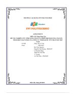 tiểu luận nghiên cứu tính sáng tạo của chiến dịch quảng cáo sảnphẩm bột giặt omo của công ty tnhh quốc tế unilever việtnam