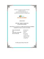 tiểu luận chuyên đề xây dựng và triển khai kế hoạch mobilemarketing cho cửa hàng giayxinh