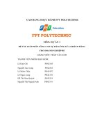 tiểu luận đề tài giải pháp nâng cao sự hài lòng của khách hàngcho doanh nghiệp be