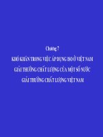 chương 7 quản trị chất lượng