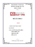 đề tài khai thác hệ thống phân phối khí trên xe toyota vios