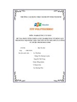 tiểu luận phân tích chiến lược marketing về dòng sảnphẩm dầu gội dược liệu nguyên xuân màu đỏ của côngty dược phẩm hoa linh