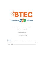 assignment name assignment 1 data structure and algorithm