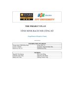 the project plan tính minh bạch nơi công sở