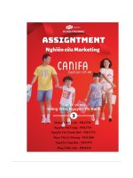 tiểu luận nghiên cứu marketing canifa