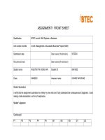 btec level 4 hnd diploma in business unit 6 management a successful business project 5039