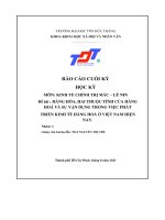 đề tài hàng hóa hai thuộc tính của hàng hoá và sự vận dụng trong việc phát triển kinh tế hàng hoá ở việt nam hiện nay