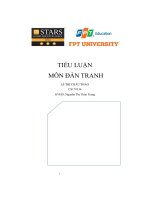 tiểu luận môn đàn tranh