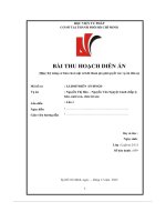 bài thu hoạch diễn án kỹ năng cơ bản của luật sư khi tham gia giải quyết các vụ án dân sự nguyễn thị hảo nguyễn văn nguyệt tranh chấp ly hôn nuôi con chia tài sản