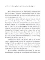 Lean six sigma cho bệnh viện chương 7