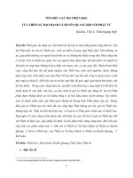 GIÁ TRỊ THIỀN HỌC VIỆT NAM DƯỚI GÓC NHÌN CỦA THIỀN SƯ TỪ ĐẠO HẠNH VÀ HUYỀN QUANG