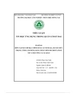 biên tập bản đồ địa chính số 65 xã ninh gia huyện đức trọng tỉnh lâm đồng bằng phần mềm microstation v8i và bộ công cụ gcadas