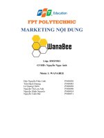 định hướng chiến lược và xây dựng kế hoạch marketing nội dung