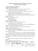 (Giữa kỳ) hướng dẫn viết báo cáo sản phẩm dự Án