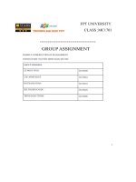 group assignment subject introduction of management