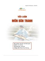 tiểu luận môn đàn tranh 2