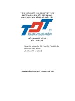 môn lịch sử đảng bài tập lần 1