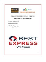 Marketing Principles - Mkt101 Best Express Việt Nam Individualassignment.pdf