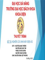 thuyết trình đề tài nghiên cứu nhà máy điện ảo