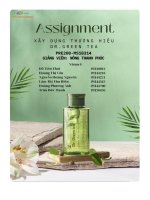 tiểu luận xây dựng và phát triển thương hiệu