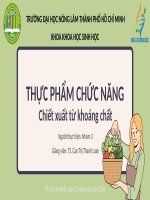 thực phẩm chức năng chiết xuất từ khoáng chất 