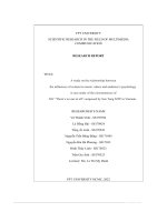 a case study of the circumstances of mv theres no one at all composed by son tung mtp in vietnam