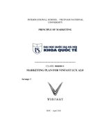marketing plan for vinfast lux a2 0