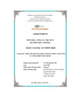 tiểu luận thiết kế bộ nhận diện thương hiệu cho côngty tnhh thiên phú home