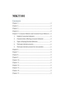 consumer markets and consumer buyer behavior